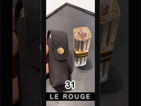 31 LE ROUGE 💄 #chanel #chanelbeauty #31LEROUGE
