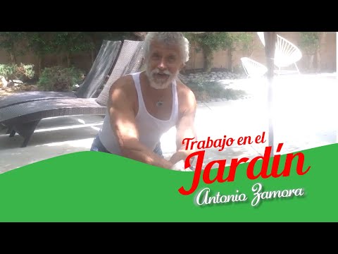 Trabajo en el jardín | Antonio Zamora “El Zacazonapan»