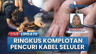 Maling Gagal Curi Kabel Telkomsel di Baregbeg, Pelaku Tak Berkutik Saat Diringkus Polisi