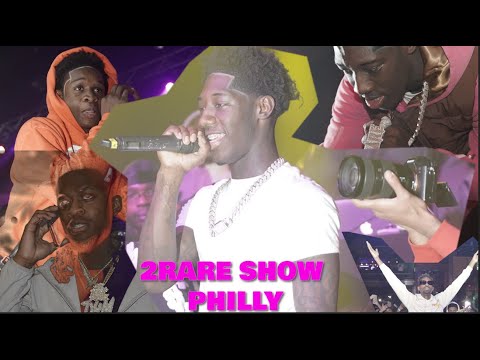 2Rare Lights up da City ! Jabril Evans, D4M $loan , Rocky Shut down the stage Philly