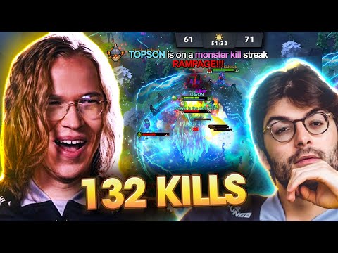 How Topson TECHIES SOLO-CARRIED this 132K game!💣💥