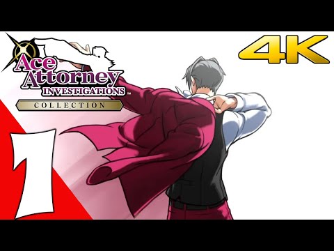 Ace Attorney Investigations Collection Walkthrough Gameplay Part 1 - No Commentary (PC)