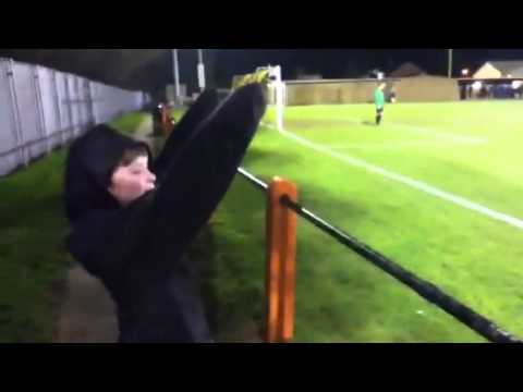 Holbeach united fans abusing goalkeeper