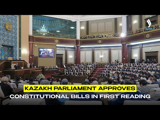 Kazakh Parliament approves constitutional bills in first reading