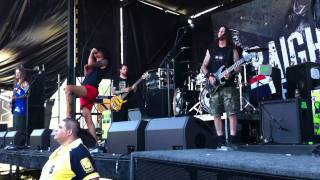Straight Line Stitch- &quot;What You Do To Me&quot; live Mayhem Fest 2011