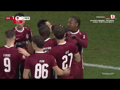 GOOOL! CFR Cluj - Csikszereda 1-0. Cordea deschide scorul în Gruia. Șut senzațional