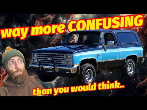 The WHOLE and TRUE story of the CHEVROLET BLAZER (and it's better dressed brother "Jimmy")
