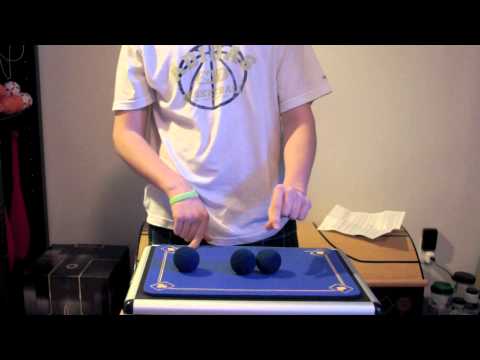 how to do my sponge ball routine