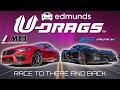 U-DRAG RACE: BMW M8 Competition vs. Chevy Corvette E-Ray | Quarter Mile, Handling & More
