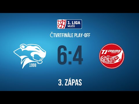 PANTHERS OTROKOVICE -  TJ Znojmo LAUFEN CZ (1. LIGA MUŽŮ - 3. utkání čtvrtfinále)
