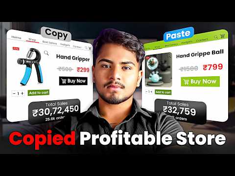I Copied a Profitable 🤑Indian Dropshipping Store💸💰 | shopify Dropshipping Challenge