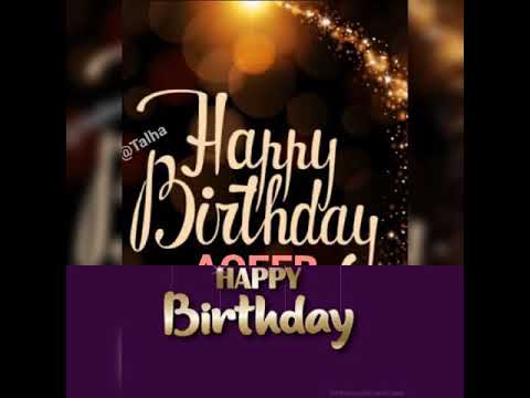 HAPPY BIRTHDAY AQEEB