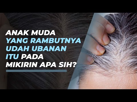 Rupanya Ini Penyebab Rambut Memutih di Usia Muda, Anda Termasuk?