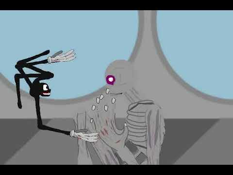 Cartoon cat vs Scp 096