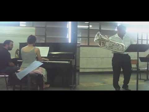 Party Piece - Philip Sparke, da capo, Hérick Silva - Euphonium e Piano. CIVEBRA