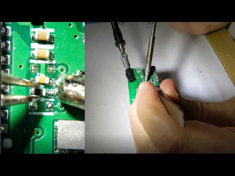 Soldering 0402 Components by Hand