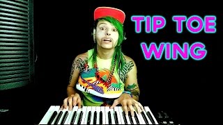 RIFF RAFF - TIP TOE WING IN MY JAWDINZ (Piano Cover by Hair Jordan)