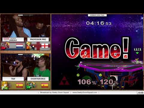 HEIR5 - Amsah / Professor Pro Vs. Trif / Overtriforce - Winners Semis - Melee Doubles
