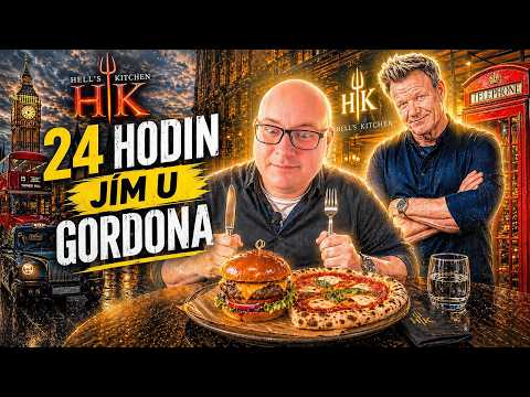 Ochutnal jsem 9 jídel u Gordona Ramsayho v Londýně  🇬🇧 | Hotel nad Hell's Kitchen