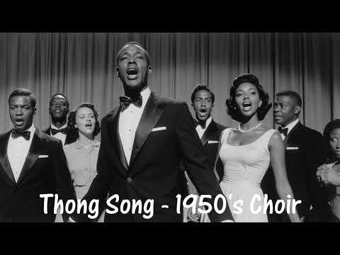 Sisqó - Thong song 1950 Motown choir cover - Demizzer five