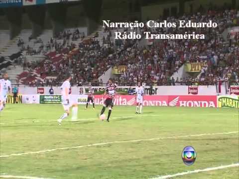 Santa Cruz 6x0 Treze/PB - Narração Carlos Eduardo, Transamérica - Série C 2013
