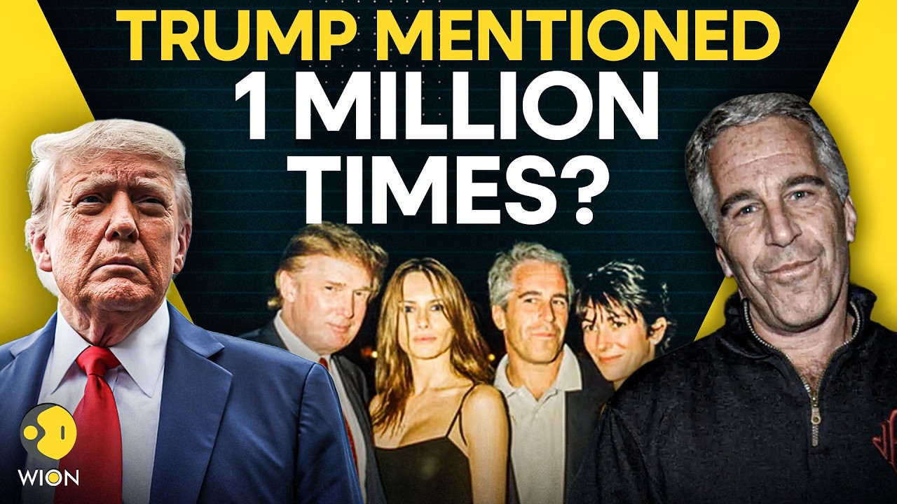 Epstein Files LIVE: Trump’s Name Appears Over 1 Million Times, Lawmaker Raises Questions | WION