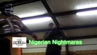 (NWA Carolinas) Nigerian Nightmares V/S ( NWA Carolinas TV Champ.) Natural Born Player & ASAP 2 of 2
