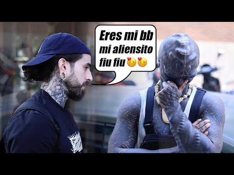 1 DÍA ENTERO con THE BLACK ALIEN (Antes de CORTAR nuestra RELACIÓN) Grabando entrevista