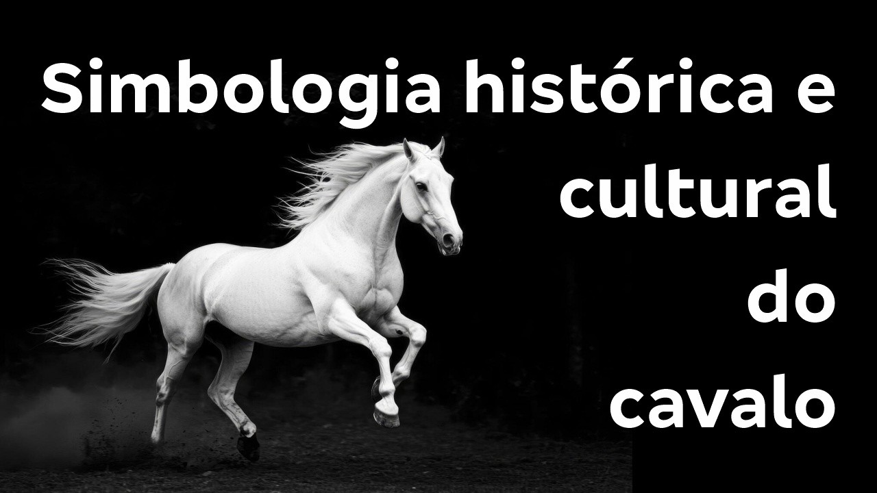O simbolismo  histórico e cultural do cavalo