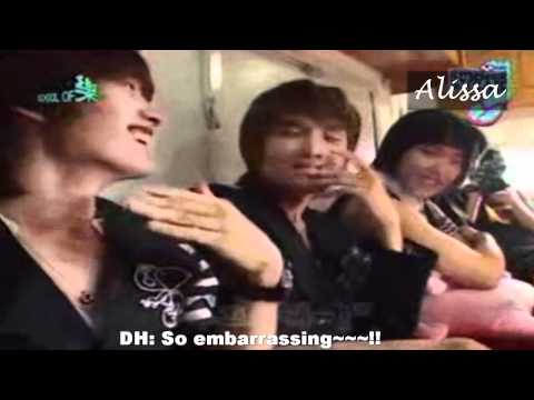 ENG Eunhyuk says Donghae is very handsome & Donghae gets shy - EunHae