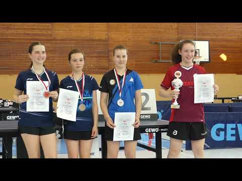 Tischtennis Berlin Daniela Barats gewinnt 2 Vorrangliste U19 Jugend 19 Juli 2025