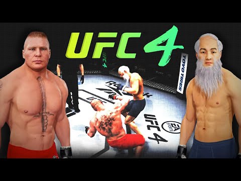 Brock Lesnar vs. Old Bruce Lee (EA sports UFC 4)