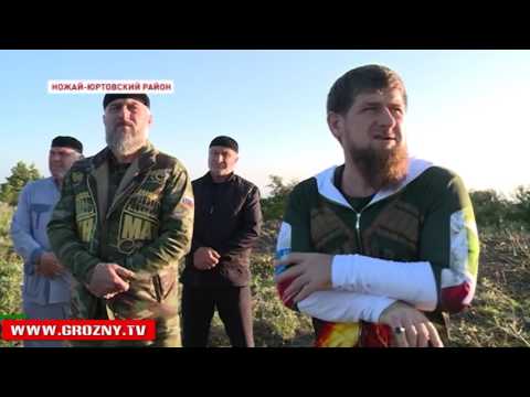 Рамзан Кадыров посетил Ножай-Юртовский район, готовящийся стать центром туризма