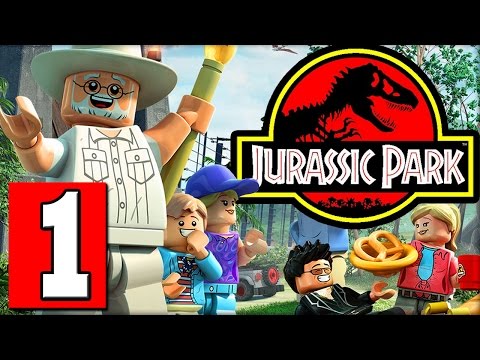 LEGO JURASSIC WORLD Walkthrough Part 1 Gameplay Lets Play Playthrough Review XBOX  PS4 PC [HD]