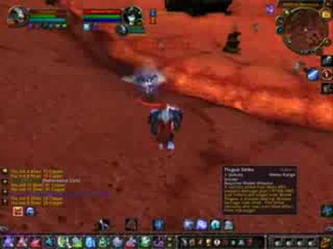 Lvl 58 Death Knight in action! (Beta footage)