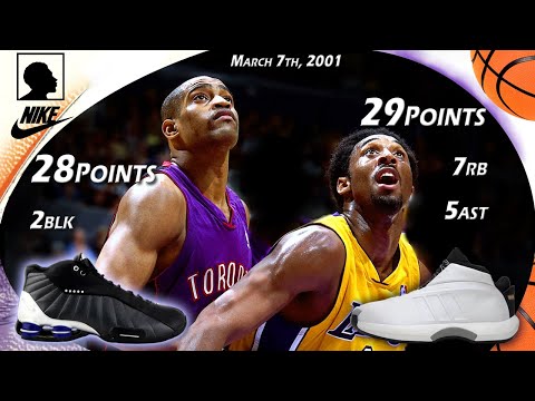 Vince Carter VS Kobe Bryant Face-off March 7th 2001