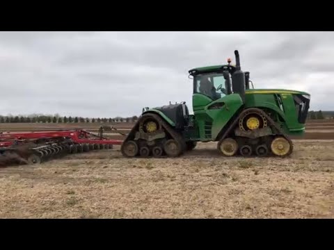 John Deere 9620RX & CaseIH 870 Ecolo-Tiger, 360 Bullet Points
