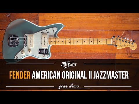 A Jazzmaster in a upgraded and more modern package! The Fender American Professional II Jazzmaster!