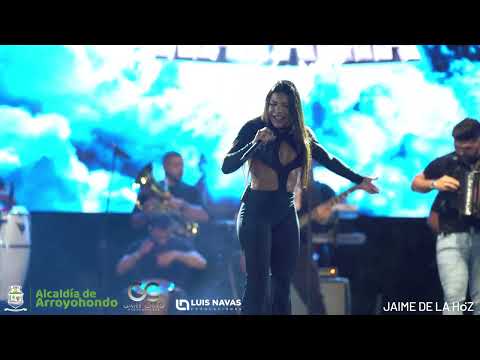 The truth of your love - Natalia Curvelo at the Arroyohondo festivities, Bolívar