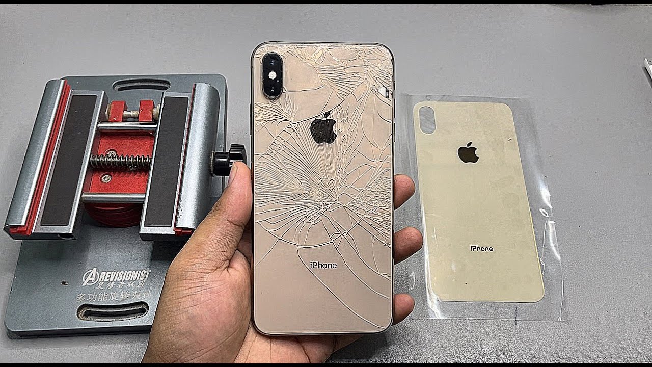 iPhone XS MAX Back Glass Replacement | Awesome Restoration iPhone XS MAX