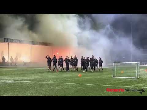 Spectaculaire sfeeractie bij laatste training: vv Gemert klaar voor Fortuna Sittard