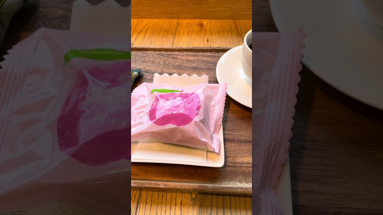 【株式会社ラグノオささき様】盛岡白桃ブッセ、ポロショコラmini#shorts