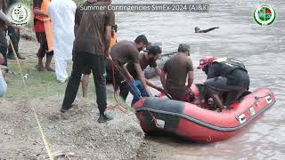 District Level Summer Contingencies Simulation Exercise, Muzaffarabad AJ&K – 2024