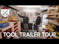 Post Framing Carpenter’s Tool Trailer - a few surprises here!