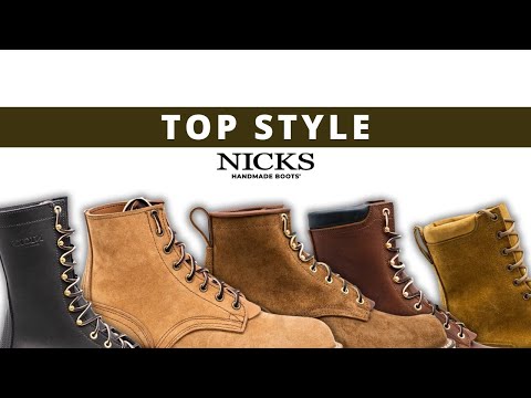Top Style Options | Nicks Handmade Boots