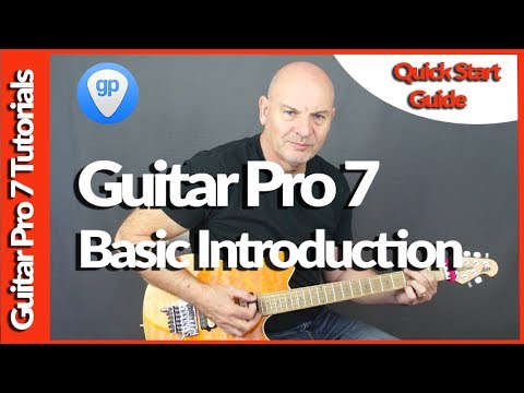 Guitar Pro 7 basic functions Tutorial For The Guitar Or Bass Player
