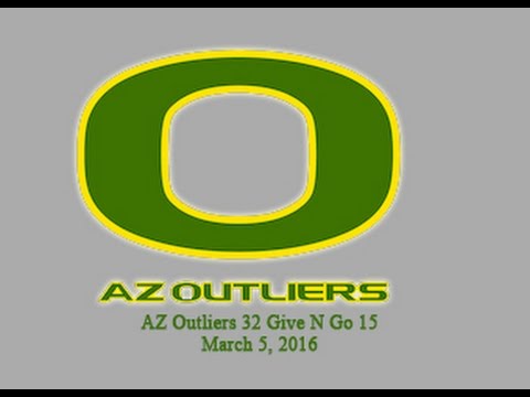 AZ Outliers 32 vs Give N Go Hoops 15