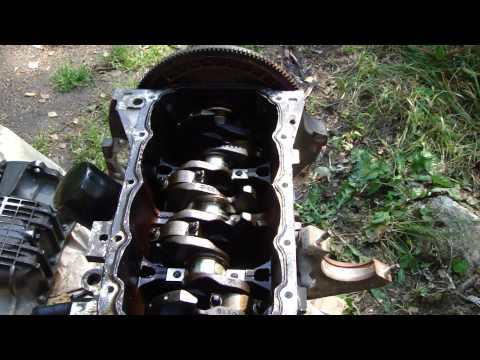 How to replace Ford Zetec crankshaft bearings