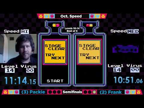 DrMC Speed Monthly October 2021 - Packie vs. Frank - Semifinals