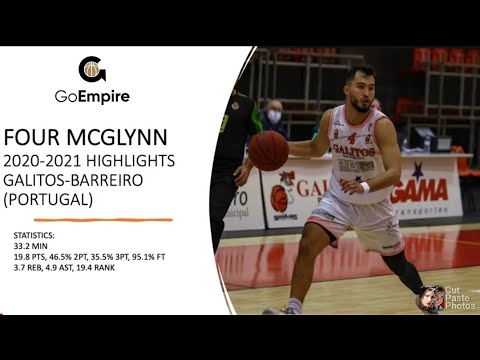 Pro Four Mcglynn 2020-21 Galitos Barreiro LPB Portugal Highlights #GoEmpire